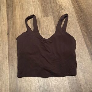 Lululemon tank top with built in bra